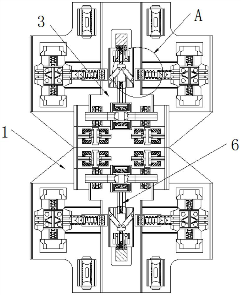 Energy-saving electric leakage protection device with self-protection function for large-scale storage equipment