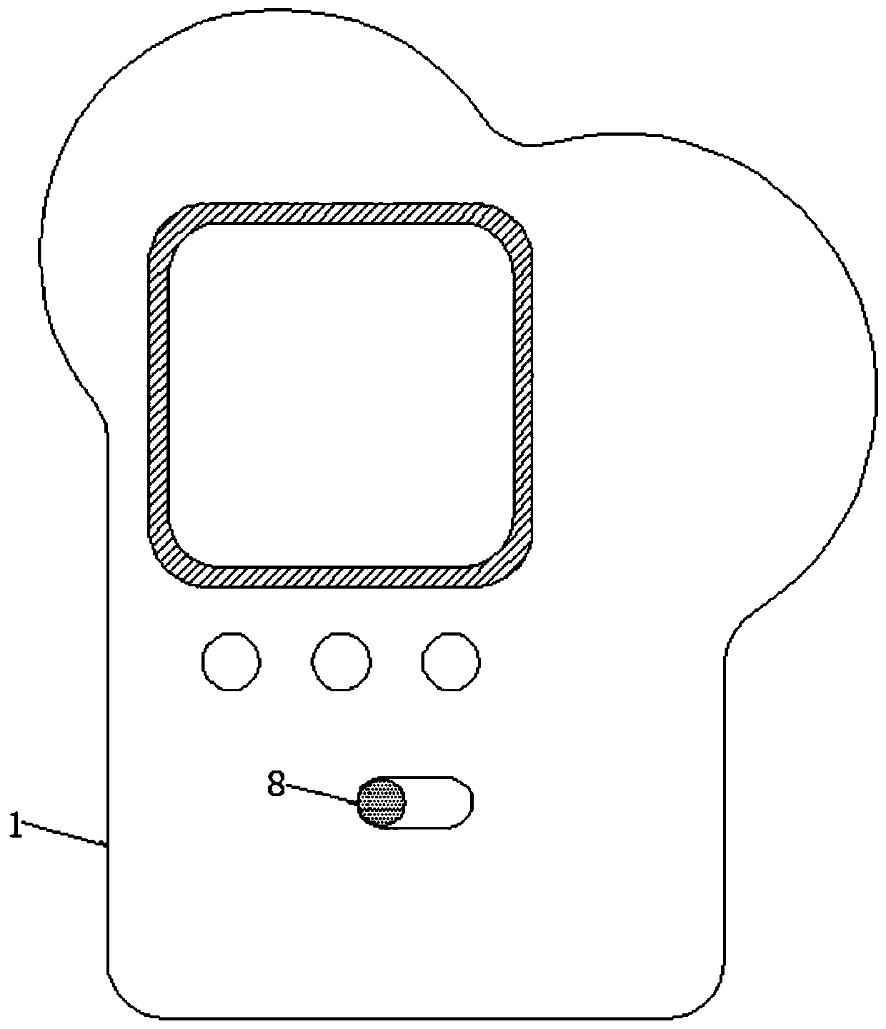 Concentration detection device for building coating production for different depth detection