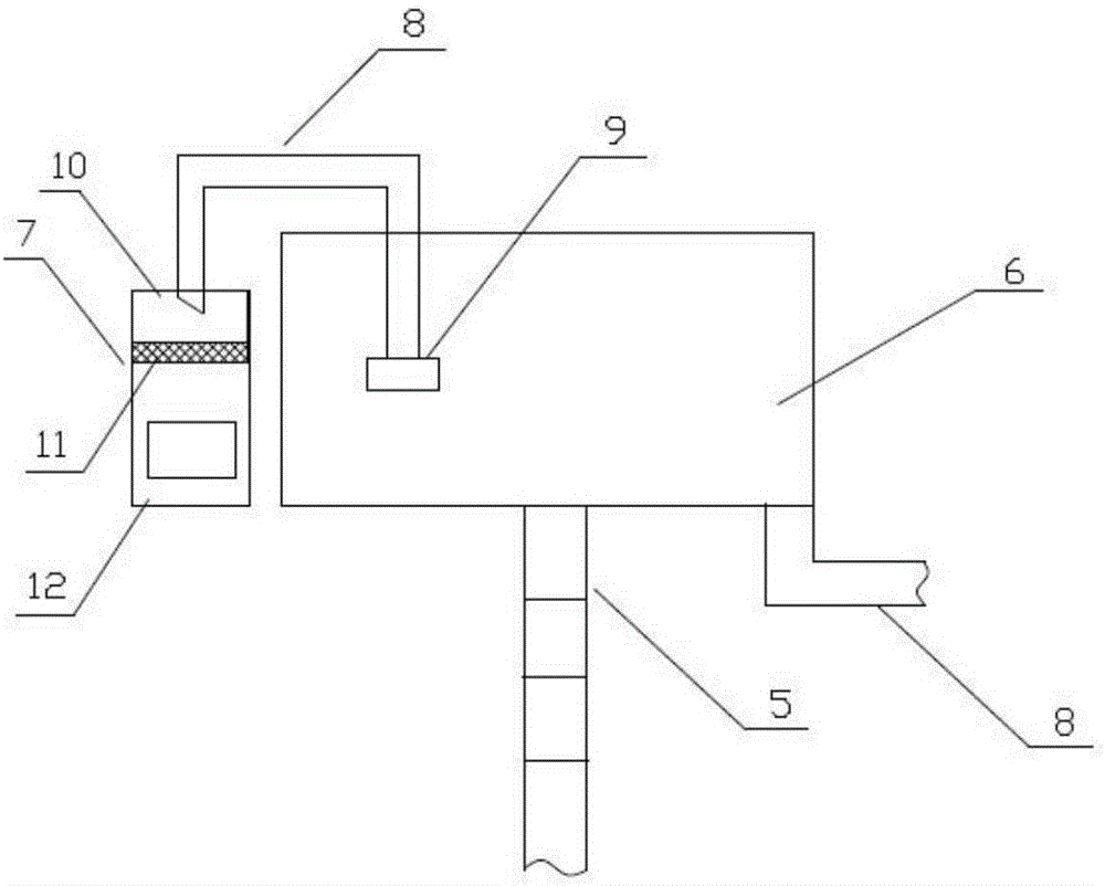 Movable type sewage treatment device