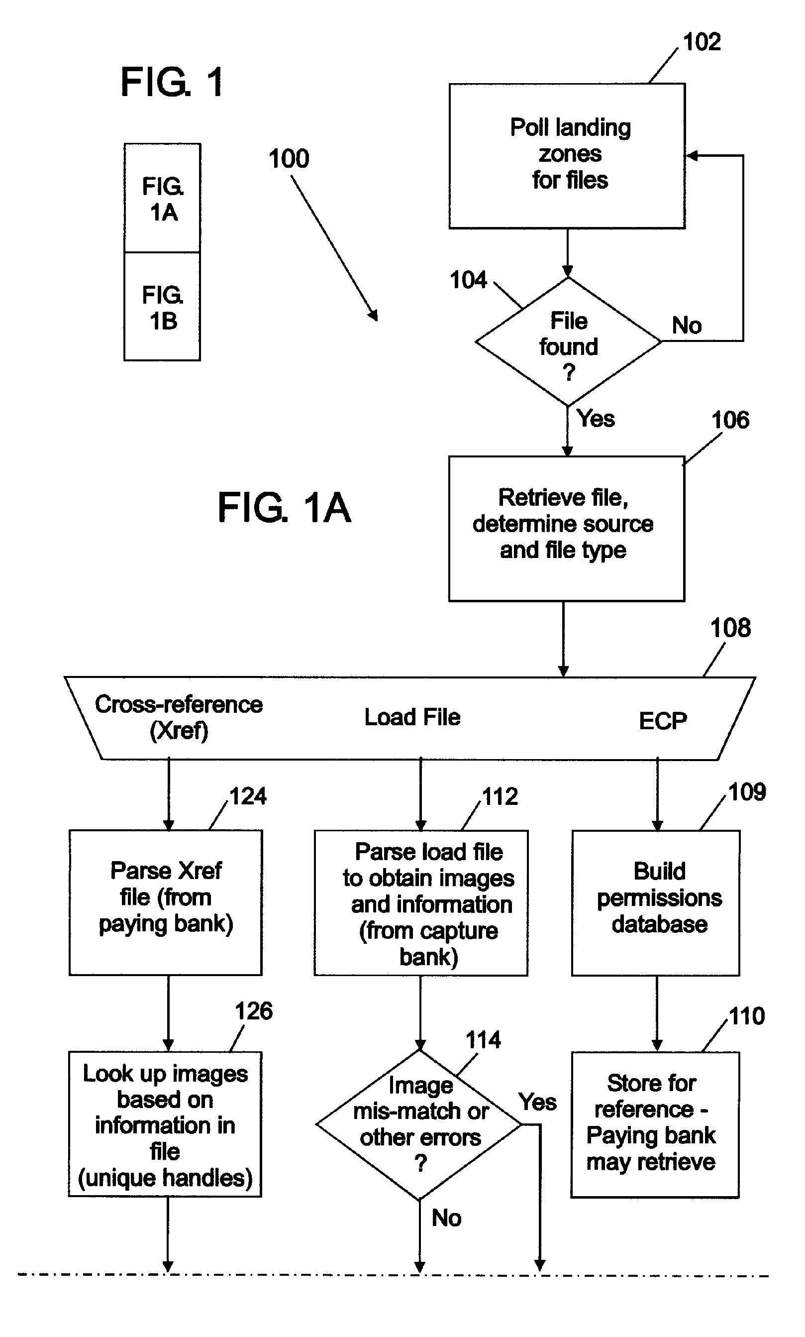 Centralized check image storage system