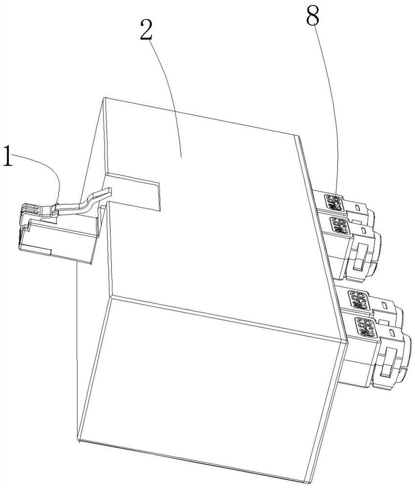 RJ45 high-speed signal conversion device