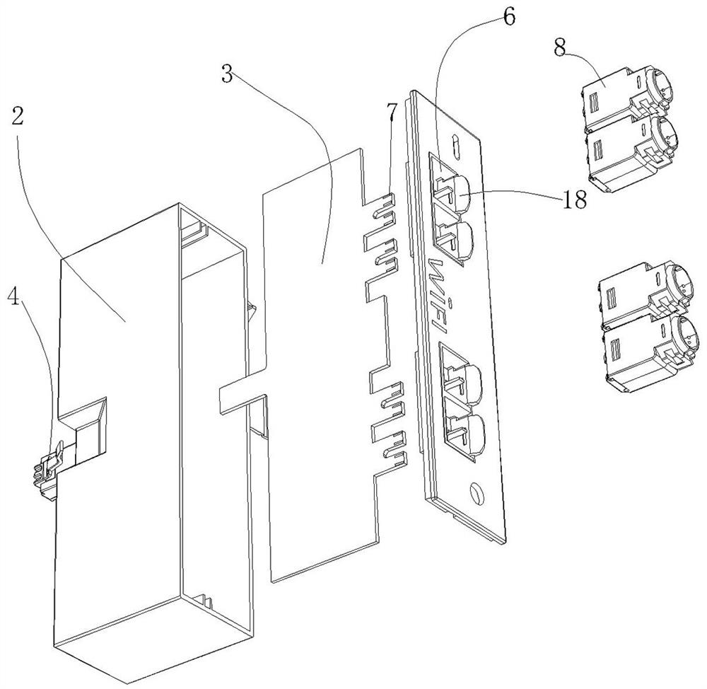 RJ45 high-speed signal conversion device