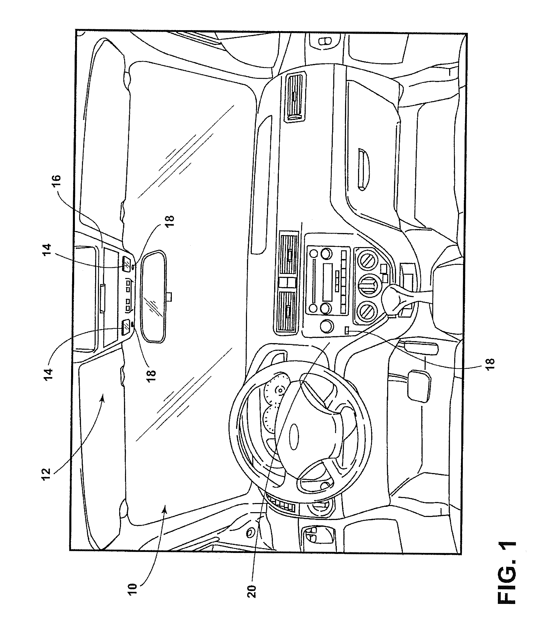 Vehicle lighting apparatus with multizone proximity control