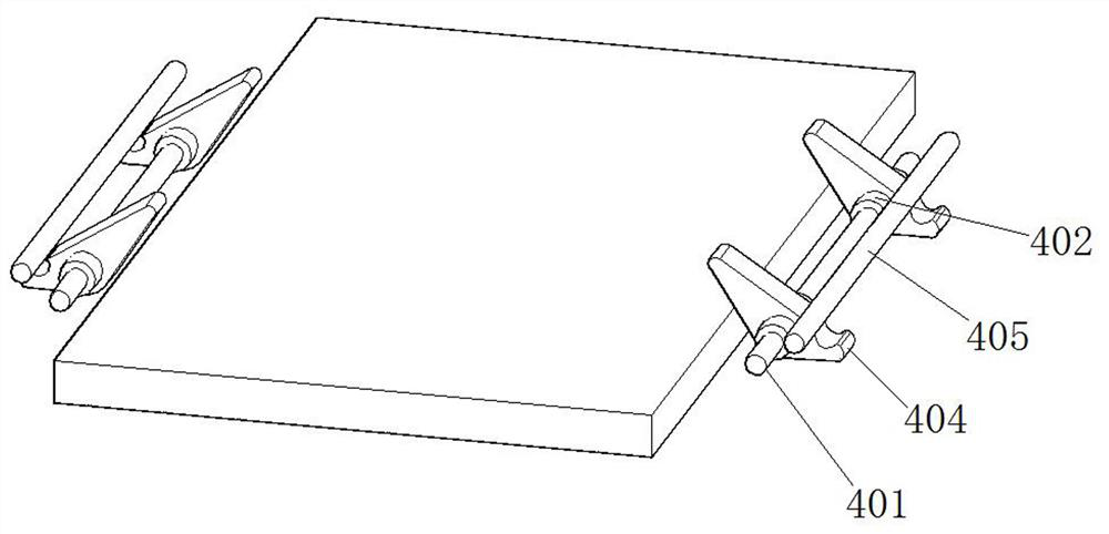 A tempered glass forming device