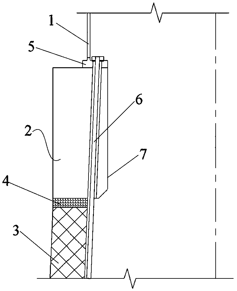 A hinged conversion type externally prestressed concrete tower and its construction method