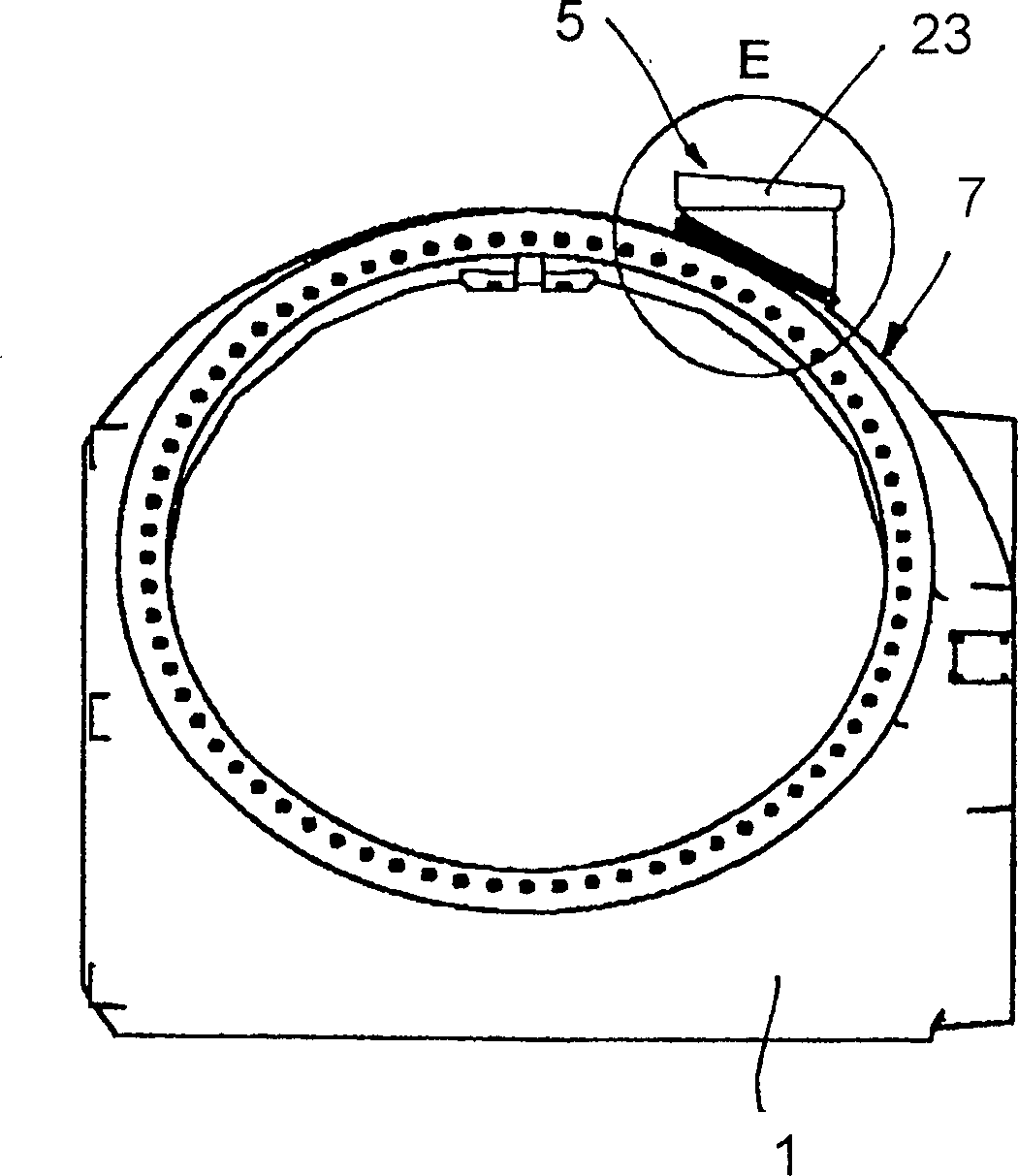 Method of conducting service on a wind turbine using equipment mounted on the hub