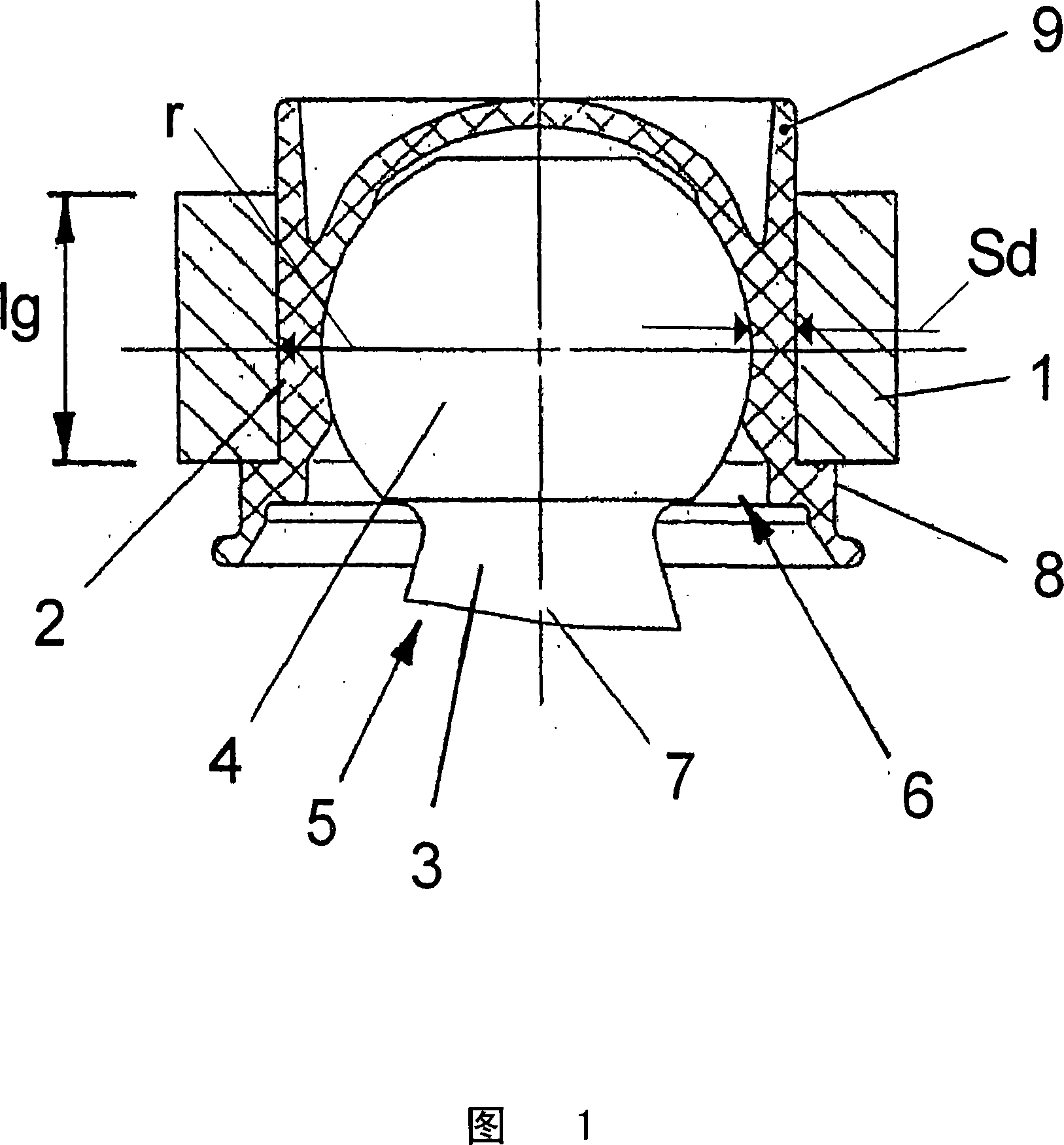 Ball-and-socket joint