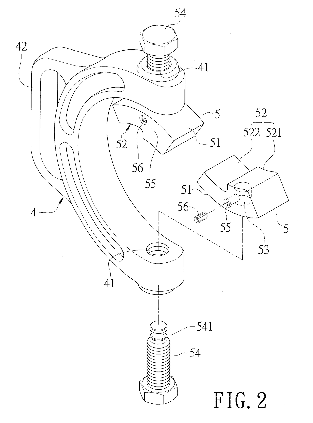 Disassembler for iron sleeve of drag arm