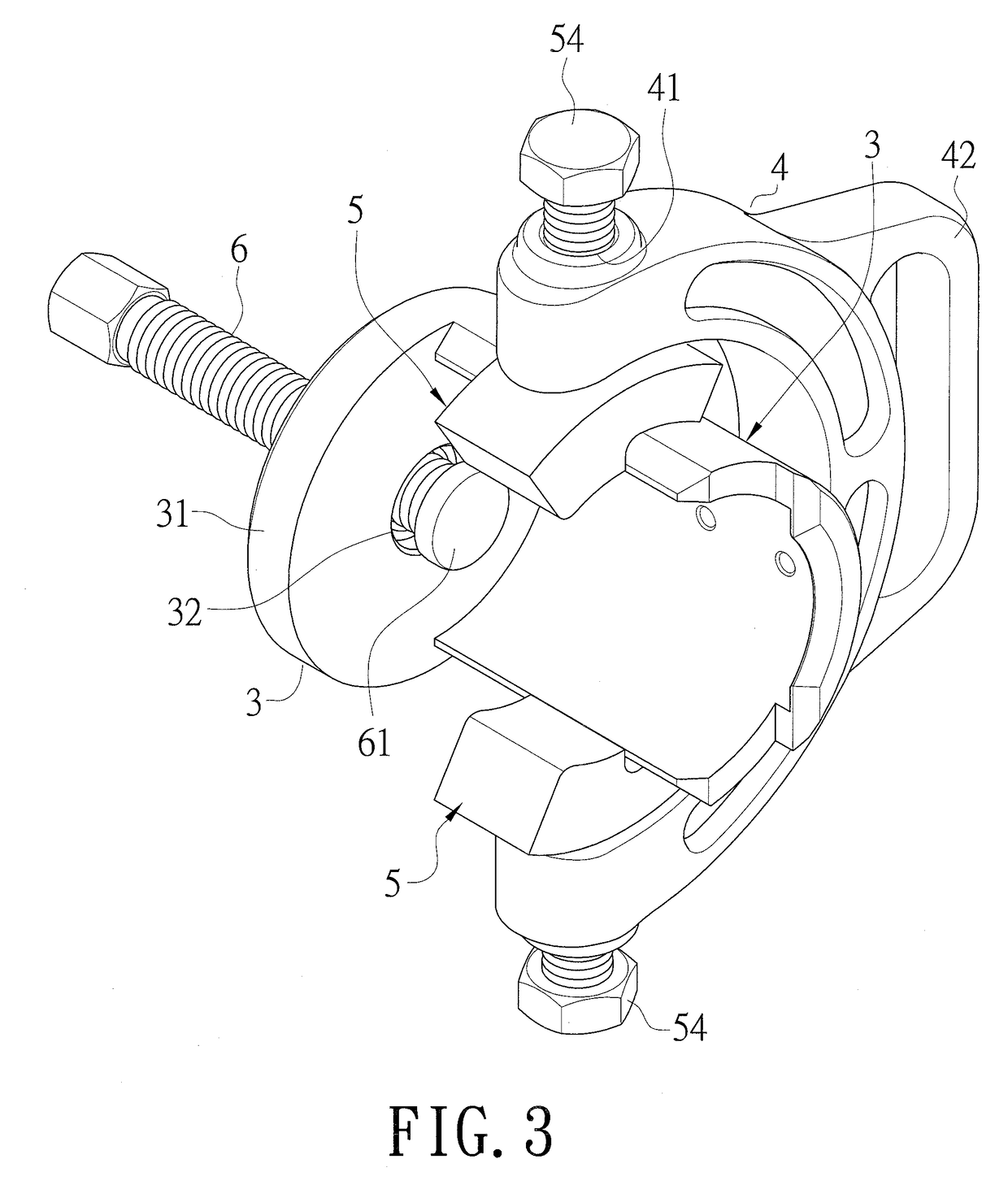 Disassembler for iron sleeve of drag arm