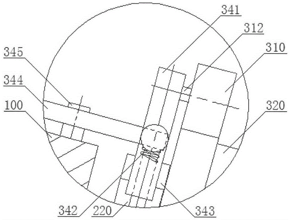 Feeding device of ring rolling machine and feeding method