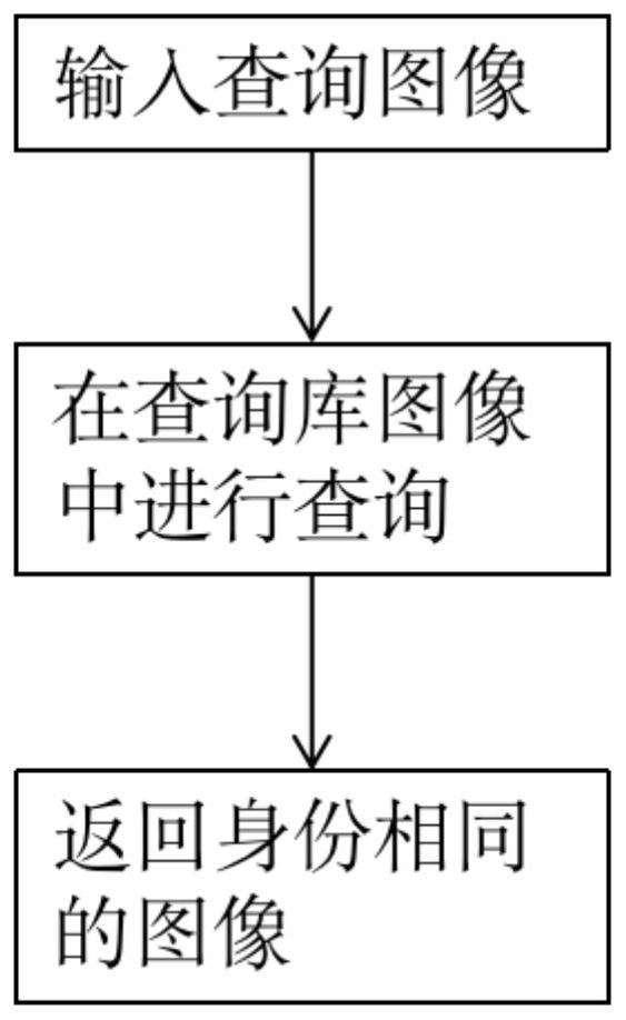 Method for black box attack of pedestrian re-identification system