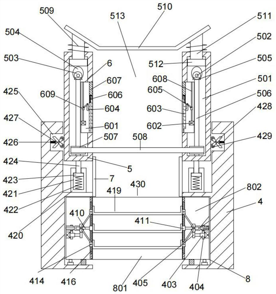 Efficient preparation system for waste concrete regenerated sand powder