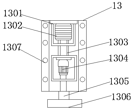 LED (light emitting diode) display screen with cleaning function