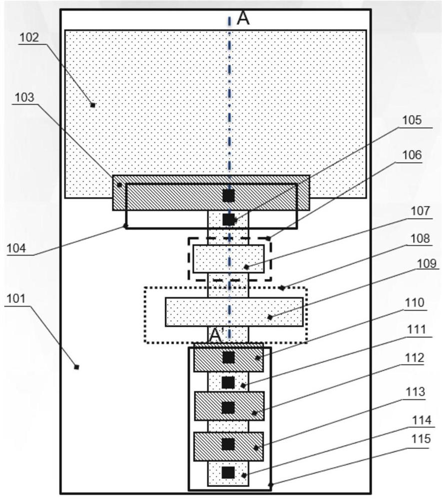 High-dynamic pixel structure