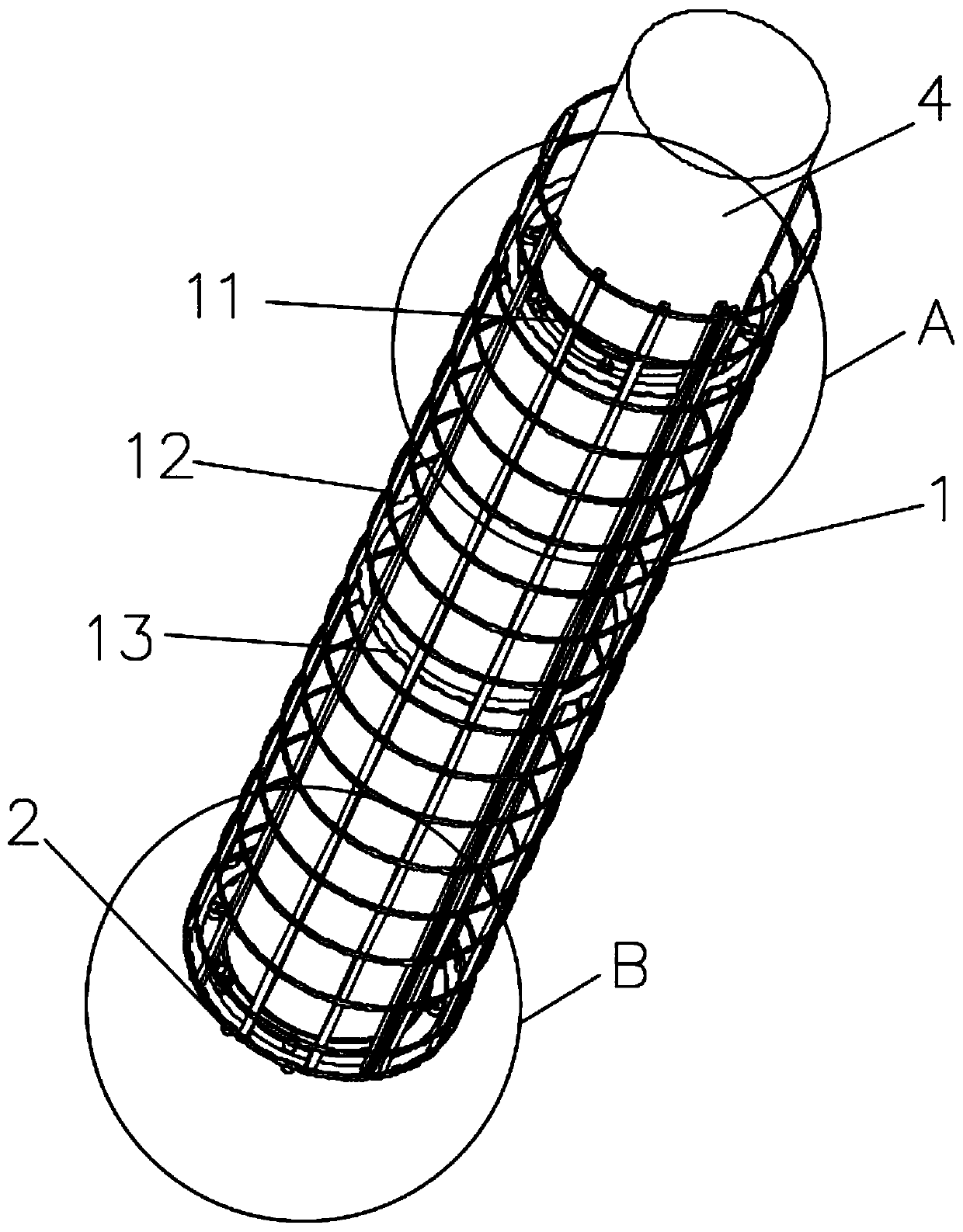 Large three-dimensional greening and planting device capable of performing rotary adjustment