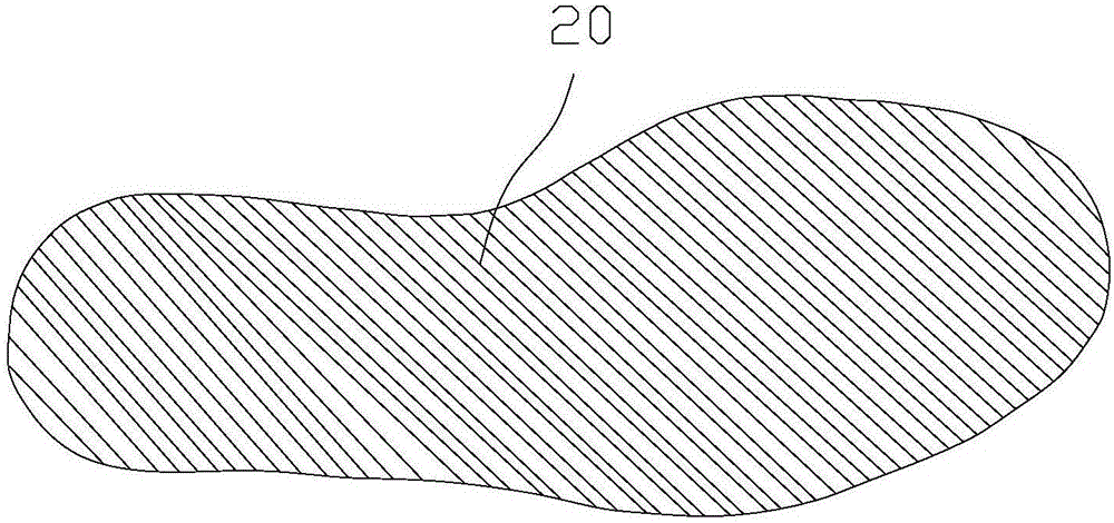 Integrally-molded shoe sole and manufacturing mold and production method thereof