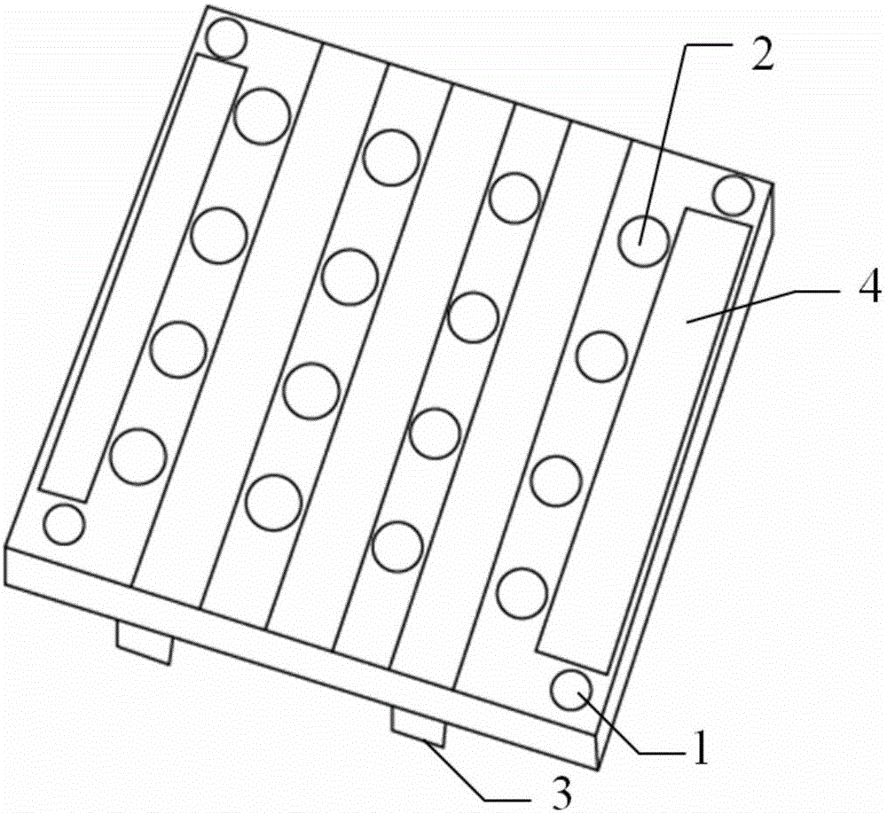 Manufacturing-storing integrated device for granule frozen semen of sheep and method for applying manufacturing-storing integrated device