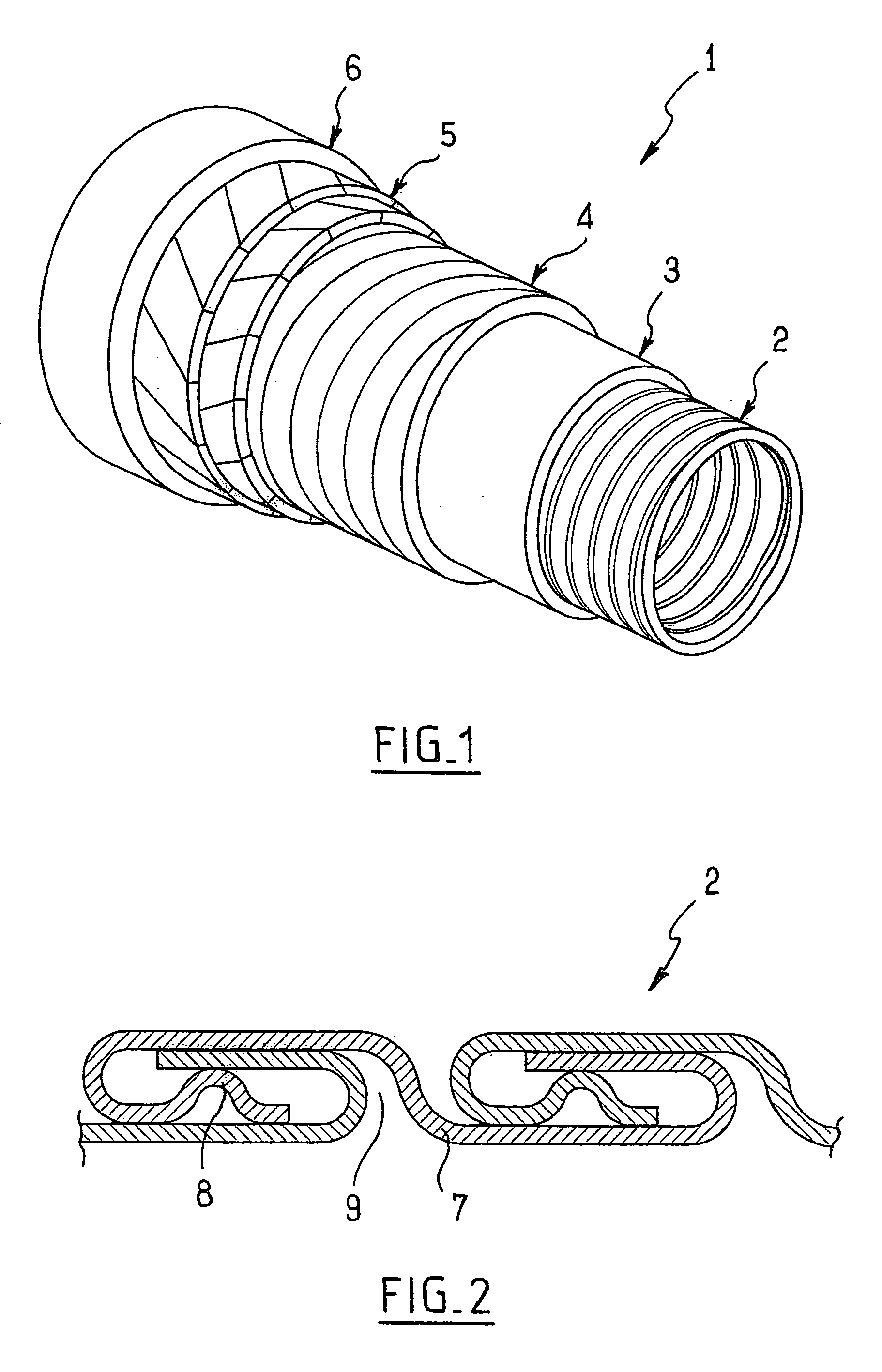 Flexible tubular pipe for hydrocarbon transport with carcass consisting of an elongated element stapled with a band iron