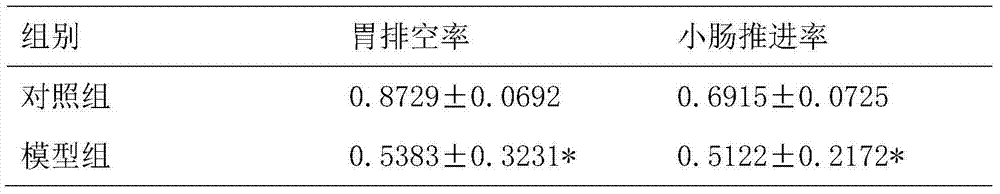 Method for building insufficient spleen water-dampness stopping animal model