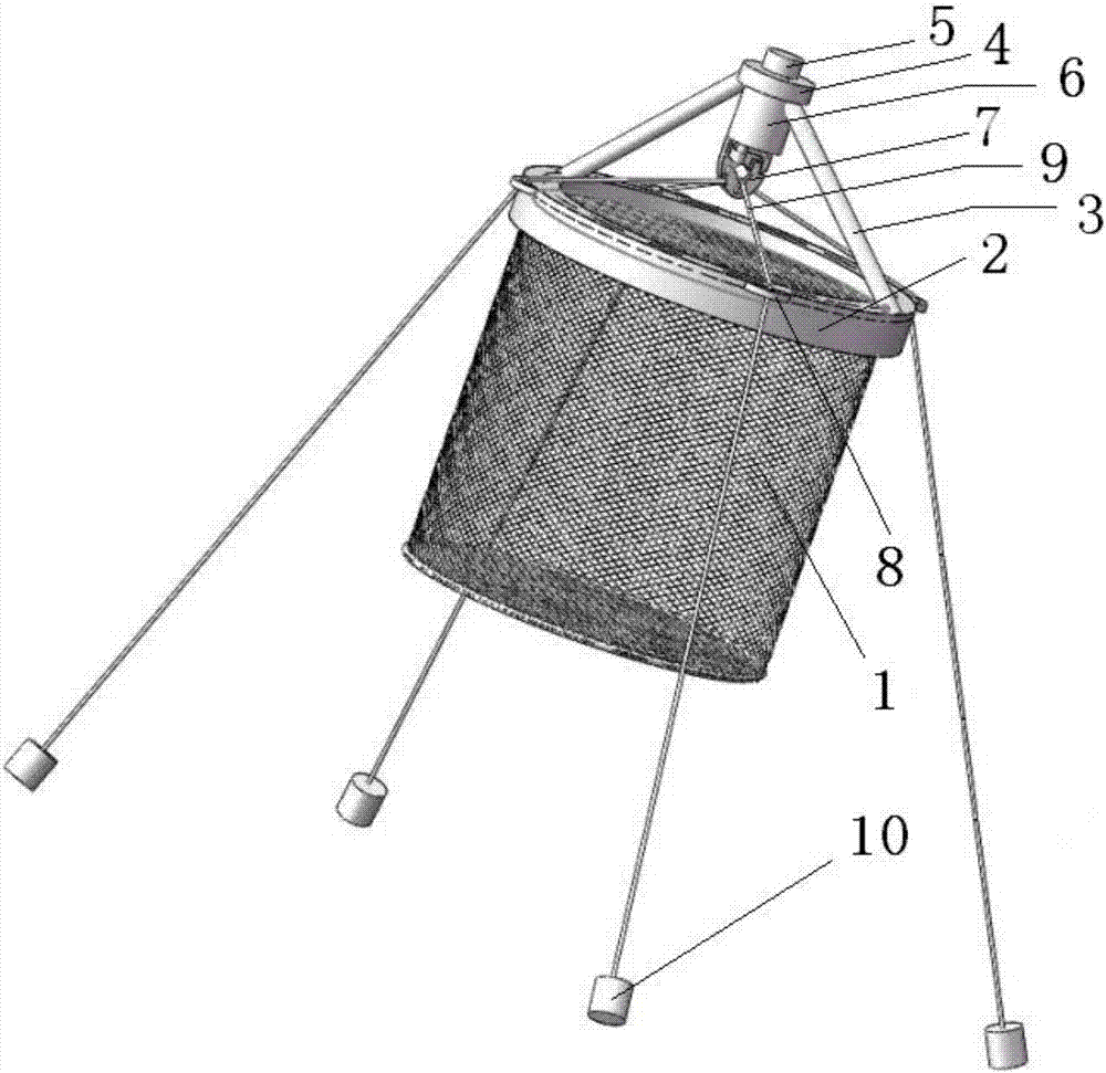 Deep water culture net cage