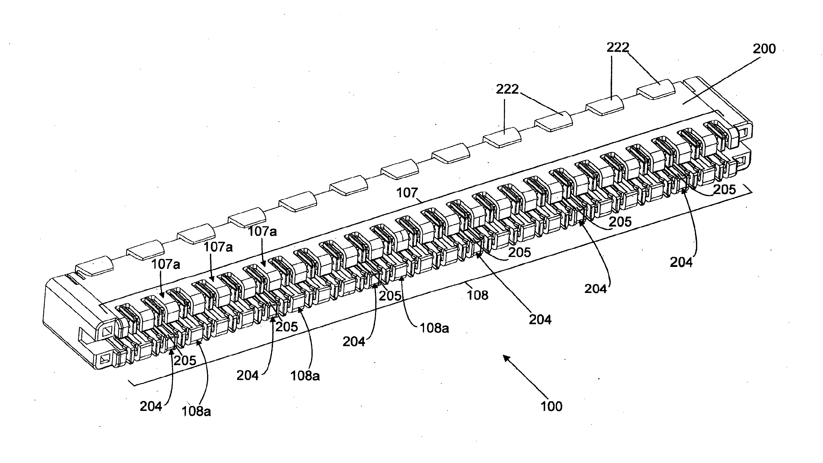 Telecommunications cabling system, and electrical connection module shielding interface therefor