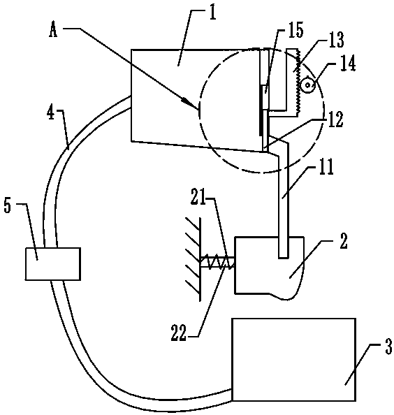 A feeding trough for dairy cows