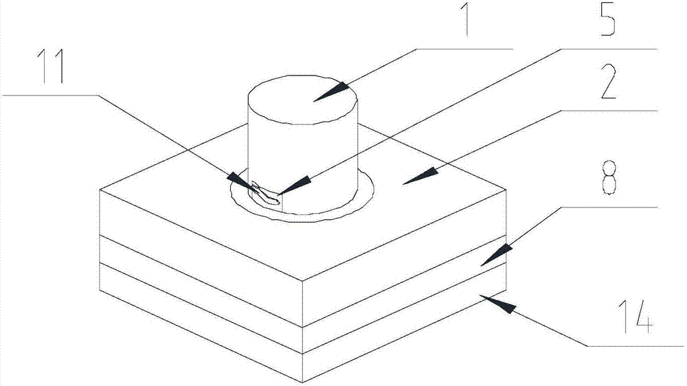 Stripping mold for small pipe fitting with closed end