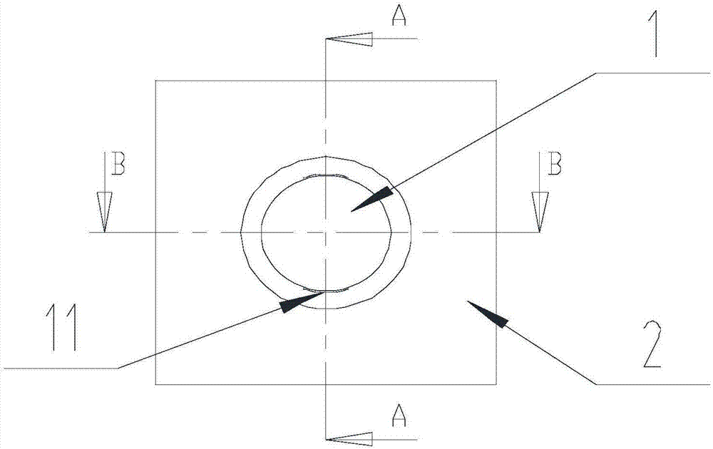 Stripping mold for small pipe fitting with closed end