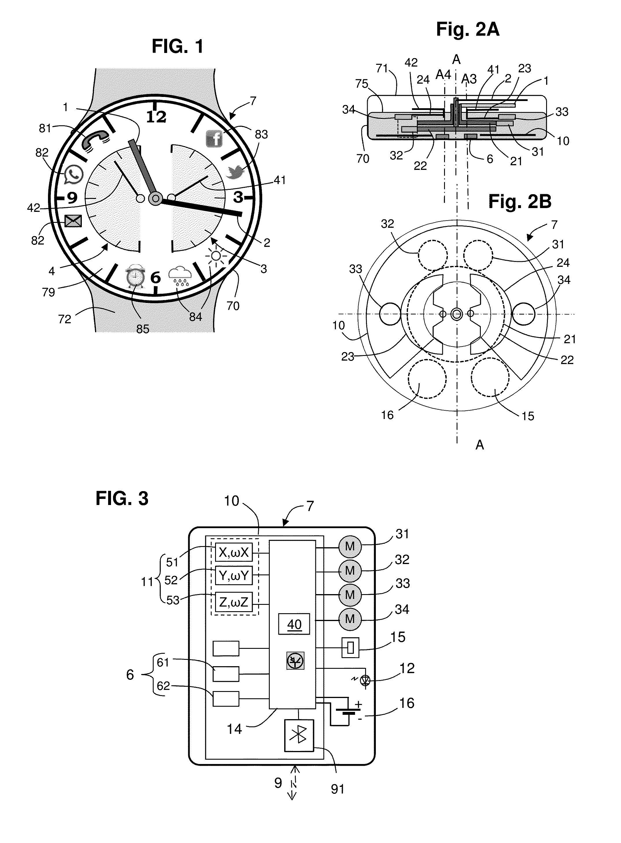 Analog Type Watch and Time Set Method