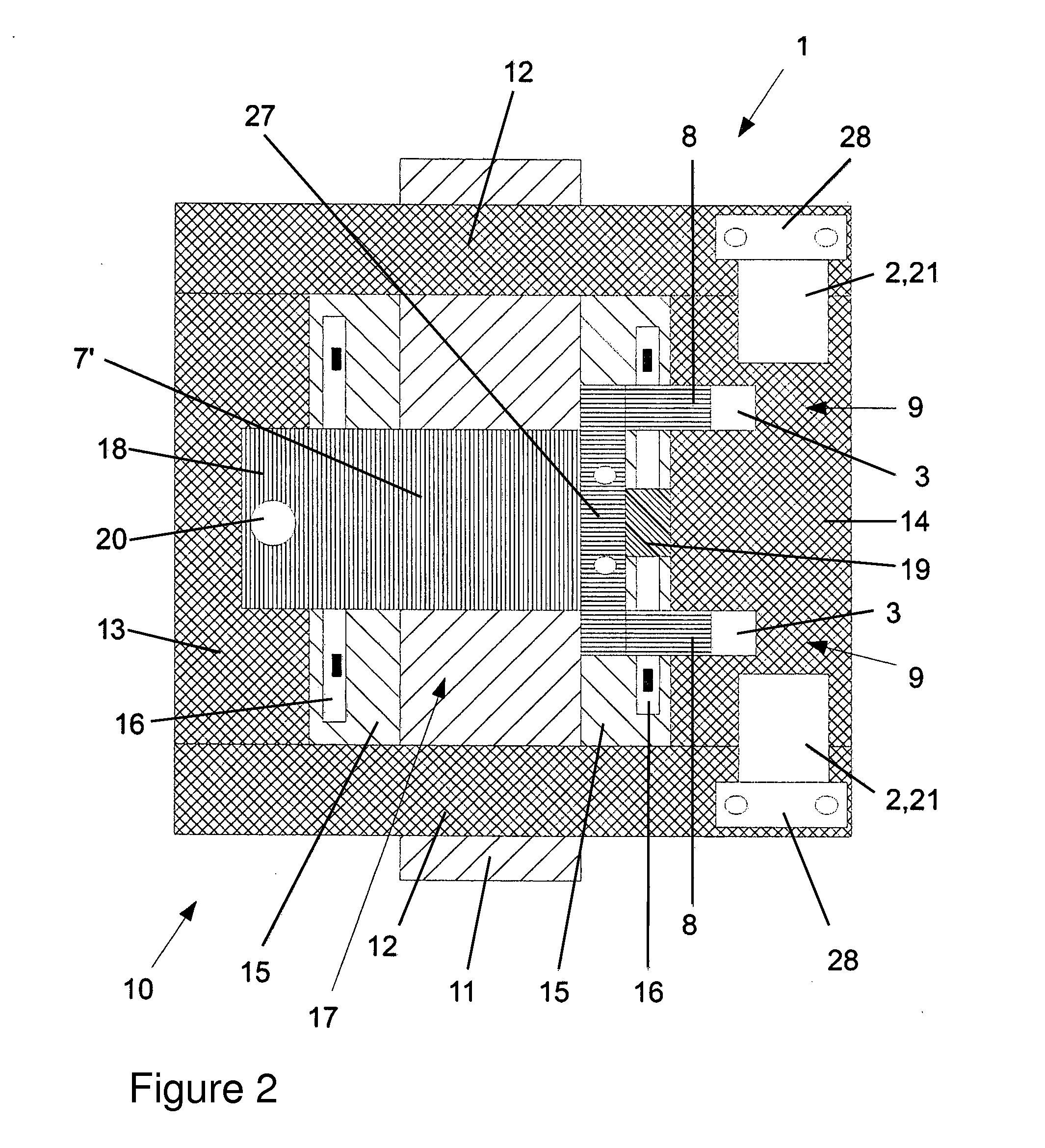 Measuring Arrangement for Brake Application Force Measurement of a Disc Brake and a Corresponding Disc Brake