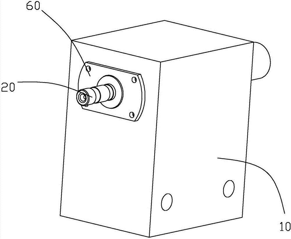 Spindle mechanism of winding machine