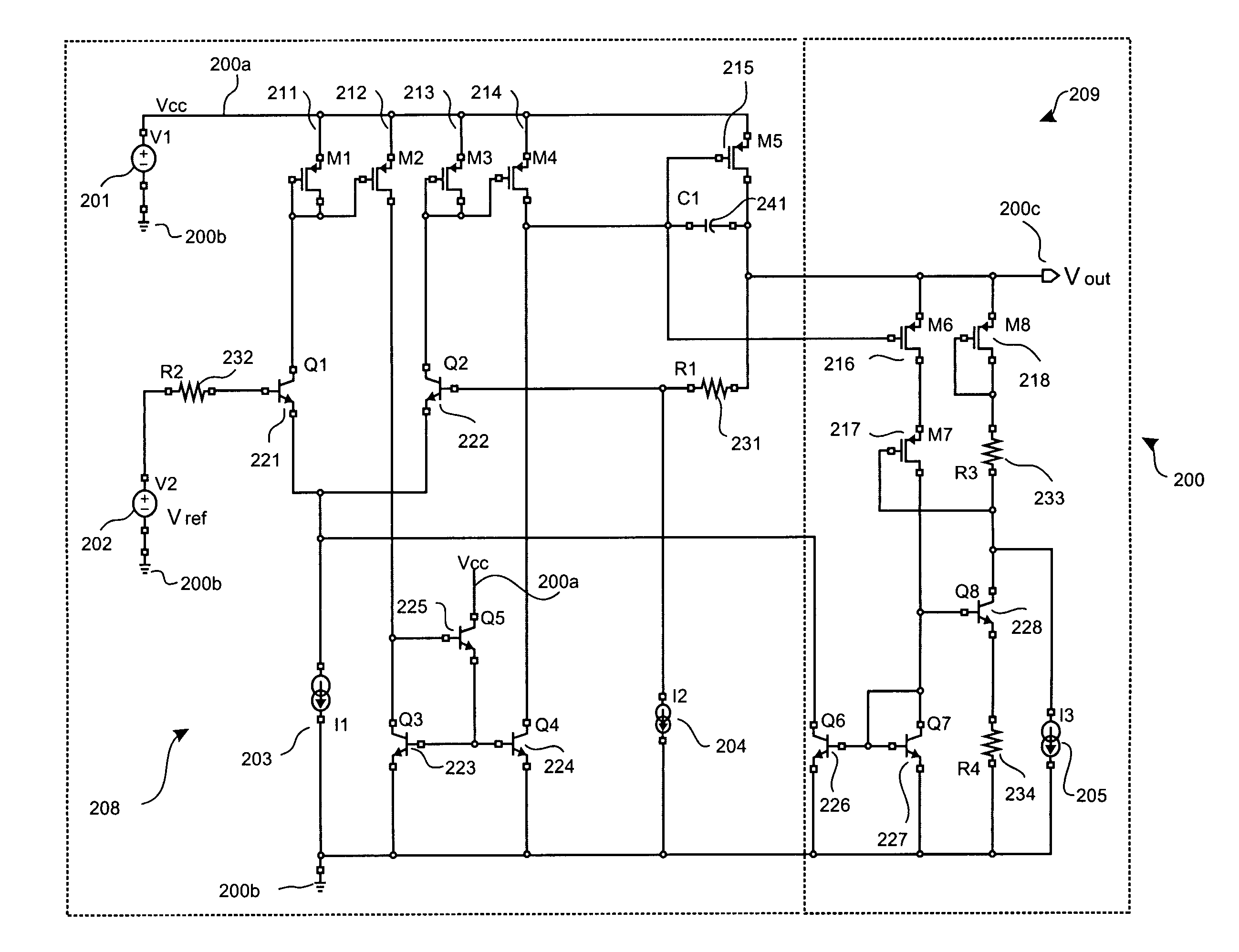 Fast low drop out (LDO) PFET regulator circuit