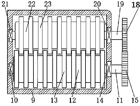 Efficient glass crushing and recycling device