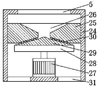 Efficient glass crushing and recycling device