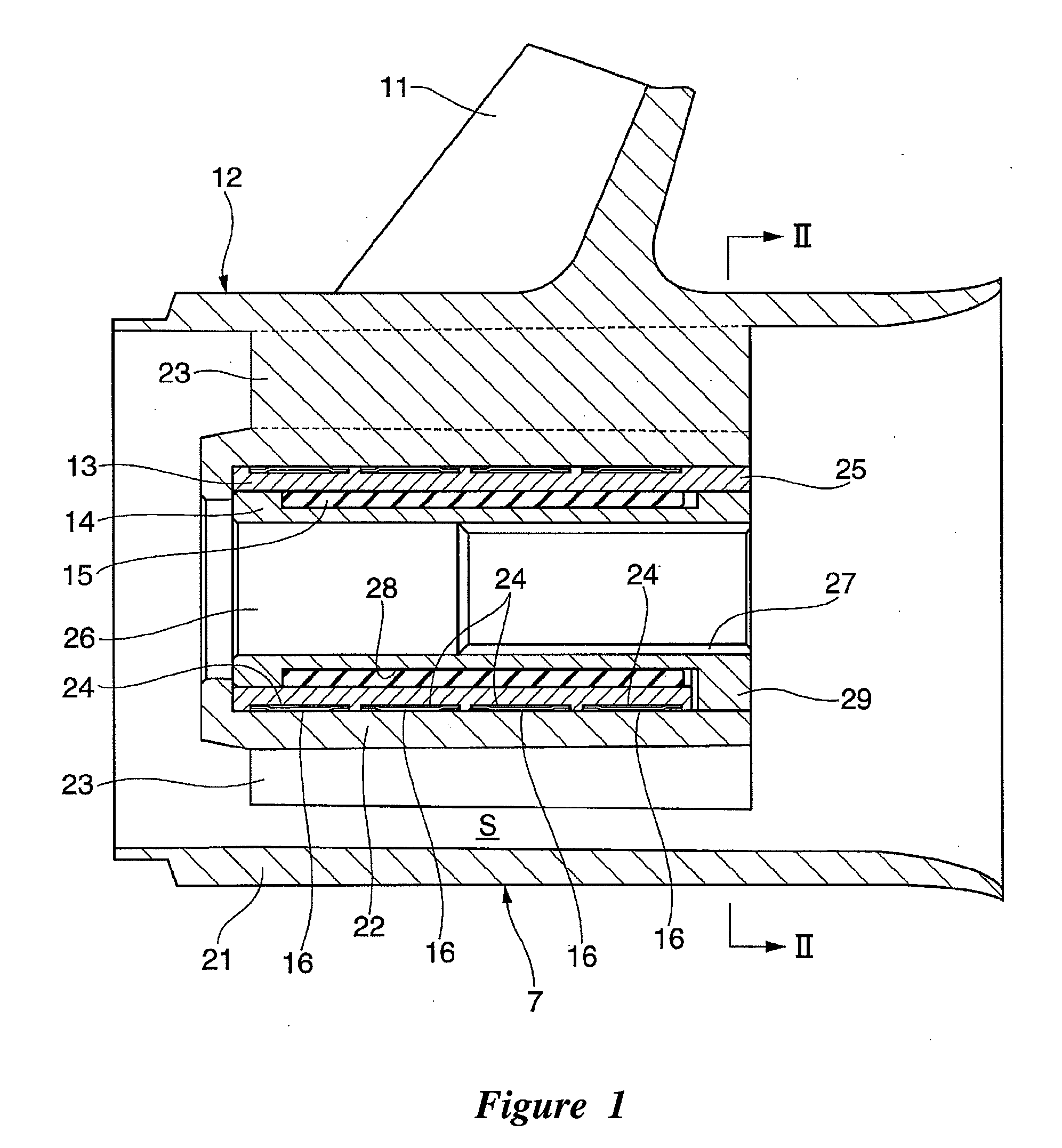 Shock absorbing device for watercraft propeller