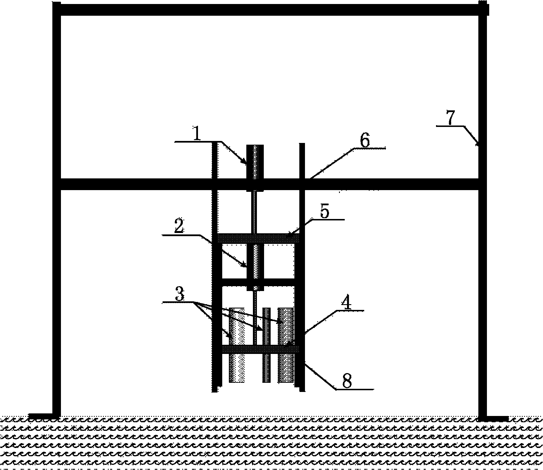 Deep sea in-situ near sea bottom profile observation device