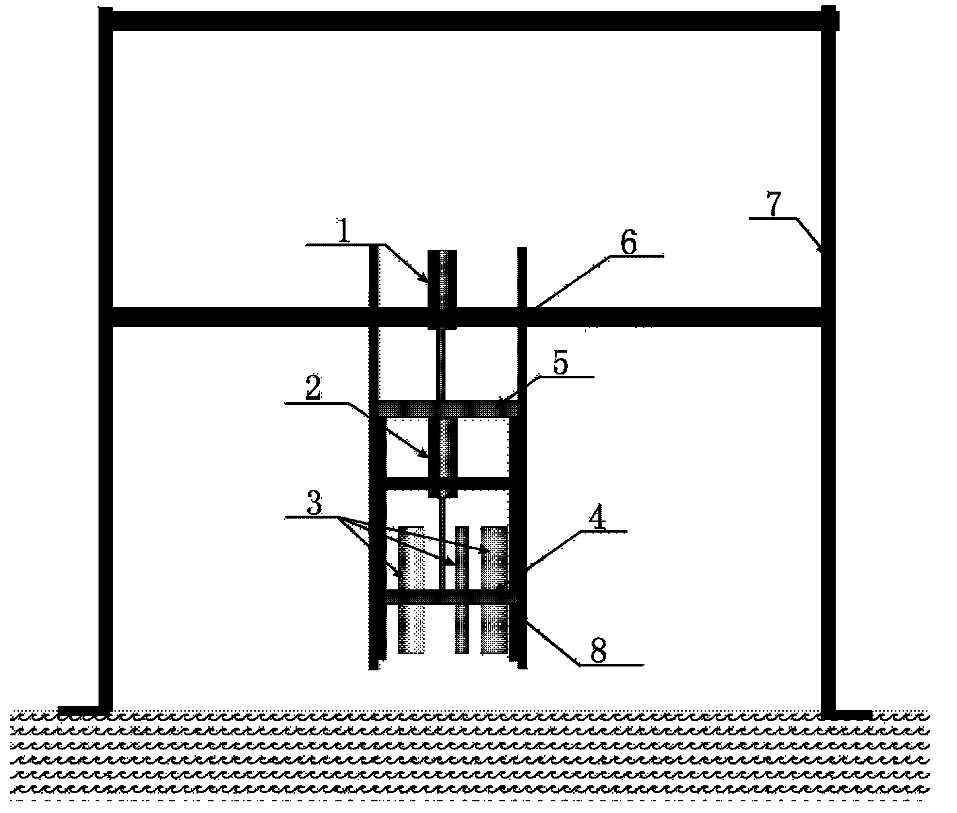 Deep sea in-situ near sea bottom profile observation device