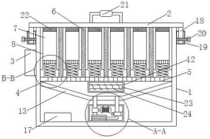 Medical intelligent storage robot