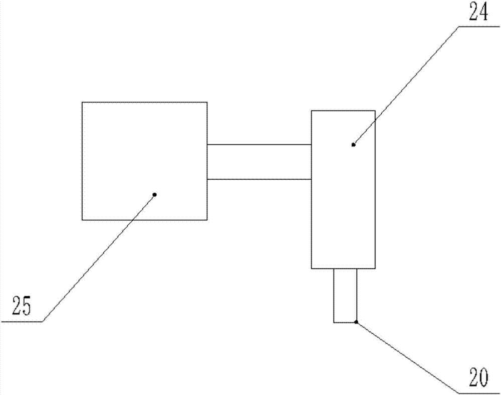 Cam-controlled faece dehydrating device