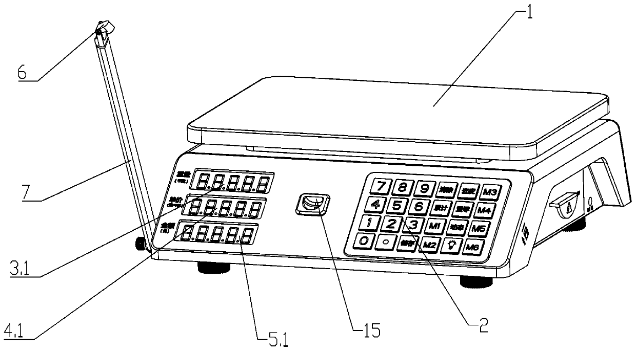 IoT electronic scale with remote supervision and automatic level adjustment functions