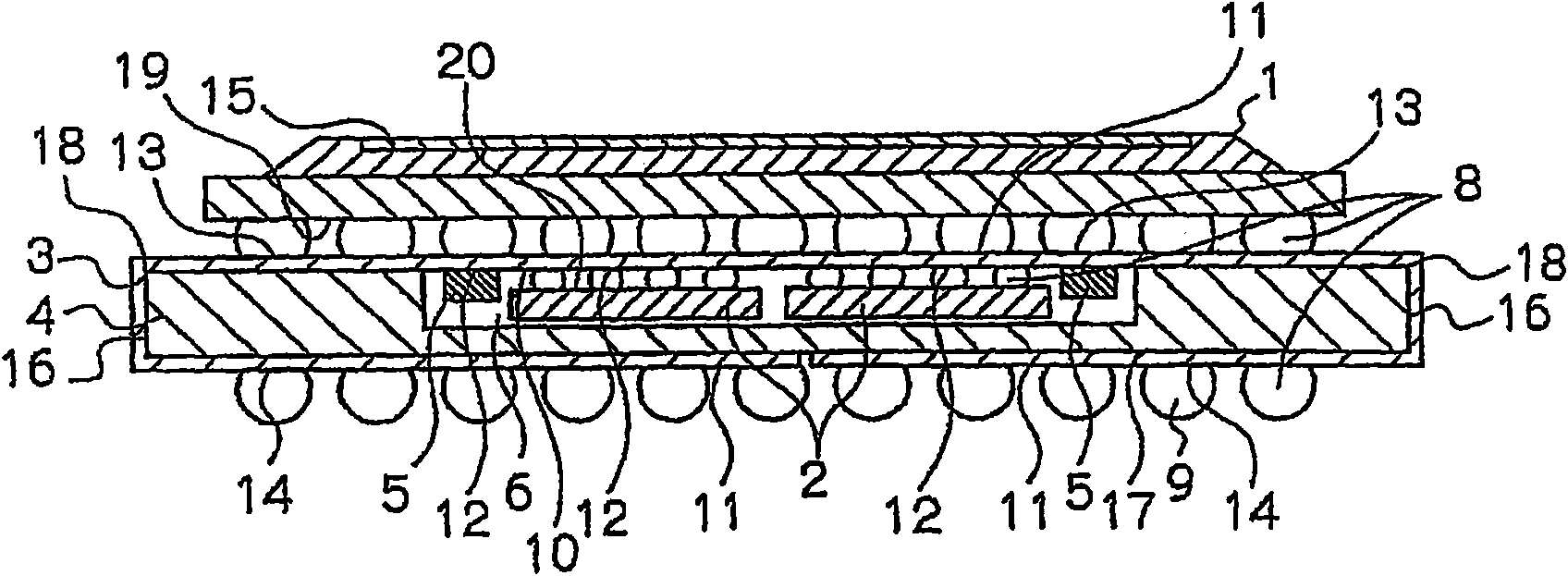 Semiconductor device, semiconductor device manufacturing method, printed circuit board and electronic device