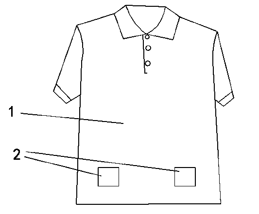 Clothes having mosquito repelling function and having good air permeability and draping property