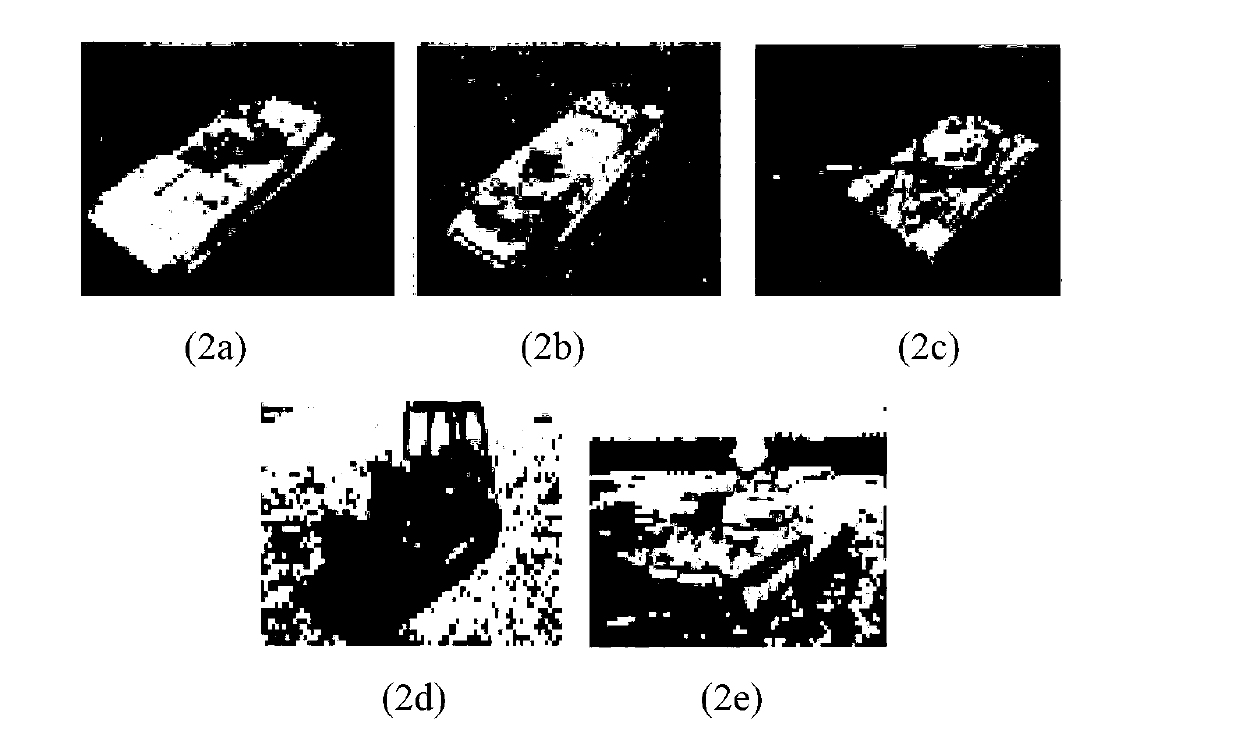 Radar target recognition method based on radar target range profile time-frequency feature extraction