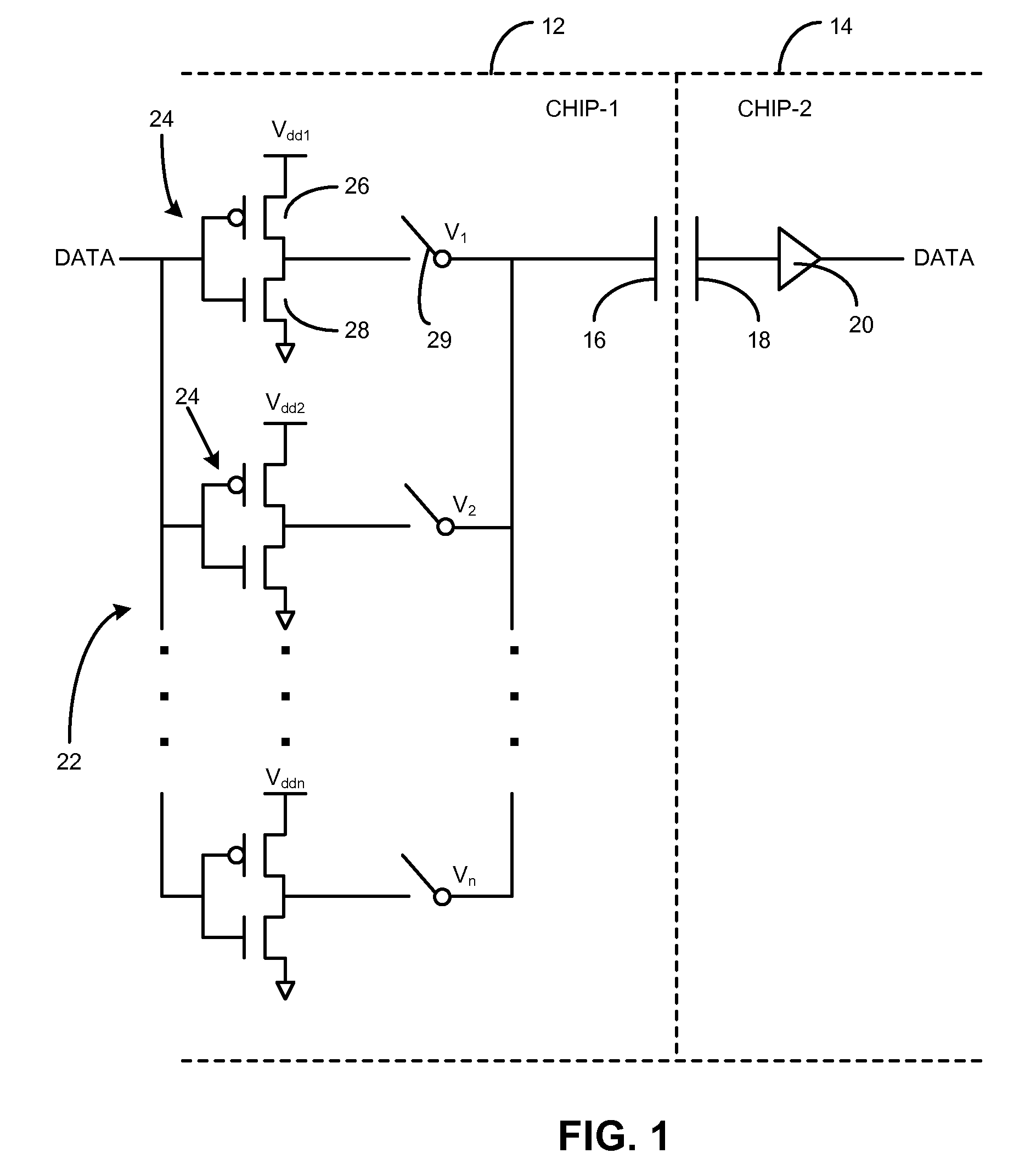 Misalignment compensation for proximity communication