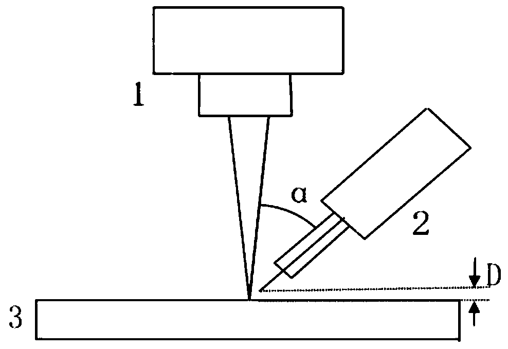 Low-power laser-induced double-pulse TIG welding method for aluminum-based composite materials