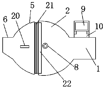 Device for driving engine charging by automobile exhaust