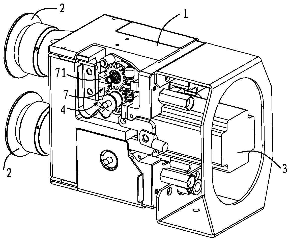 Double-head spray gun