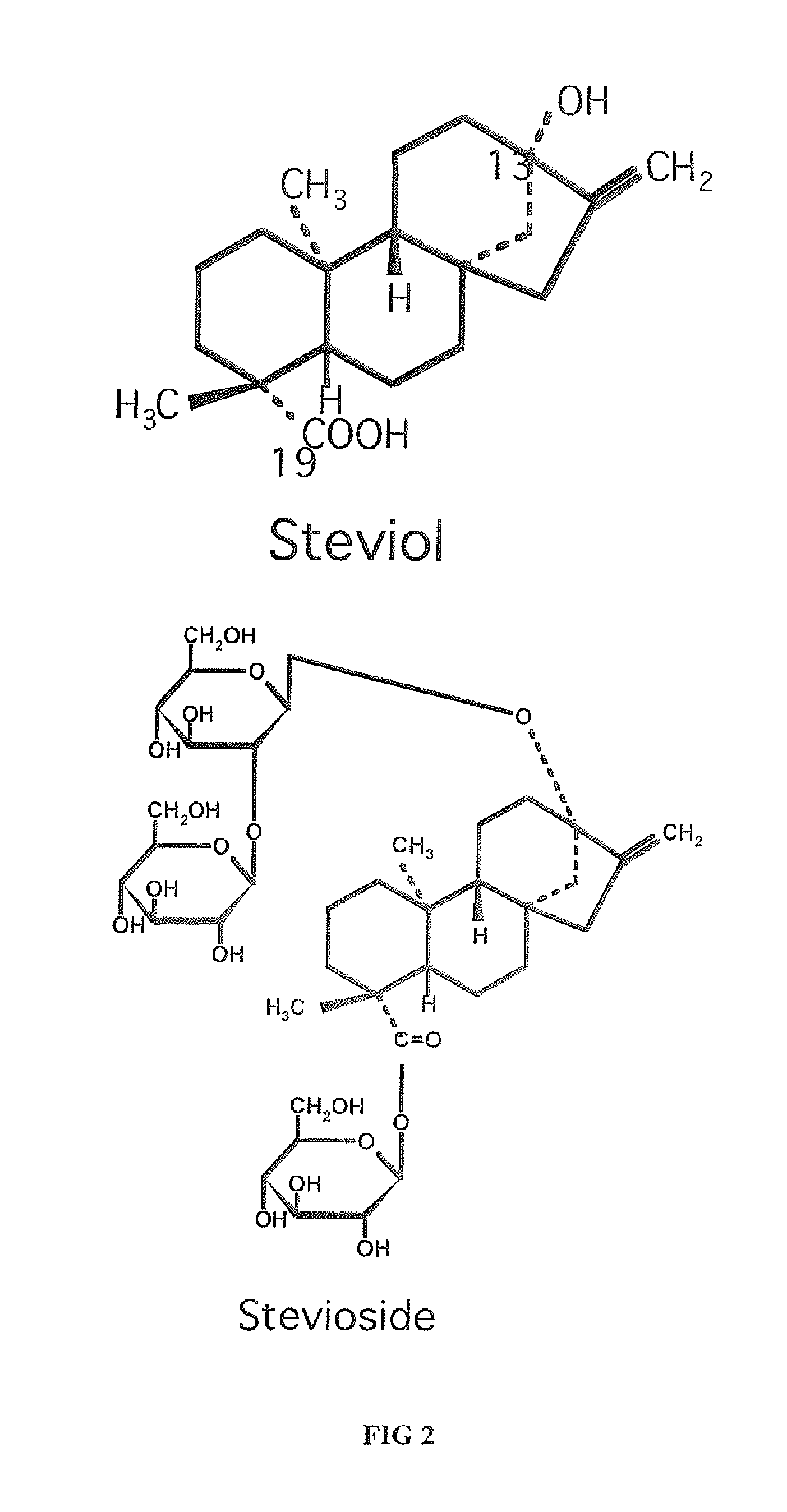 High-purity rebaudioside D and low-calorie yogurt containing the same