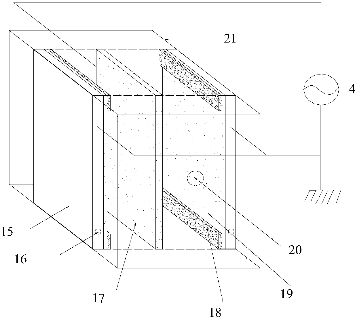 Method for eliminating secondary particle precursors with particle size less than 2.5 microns in smoke