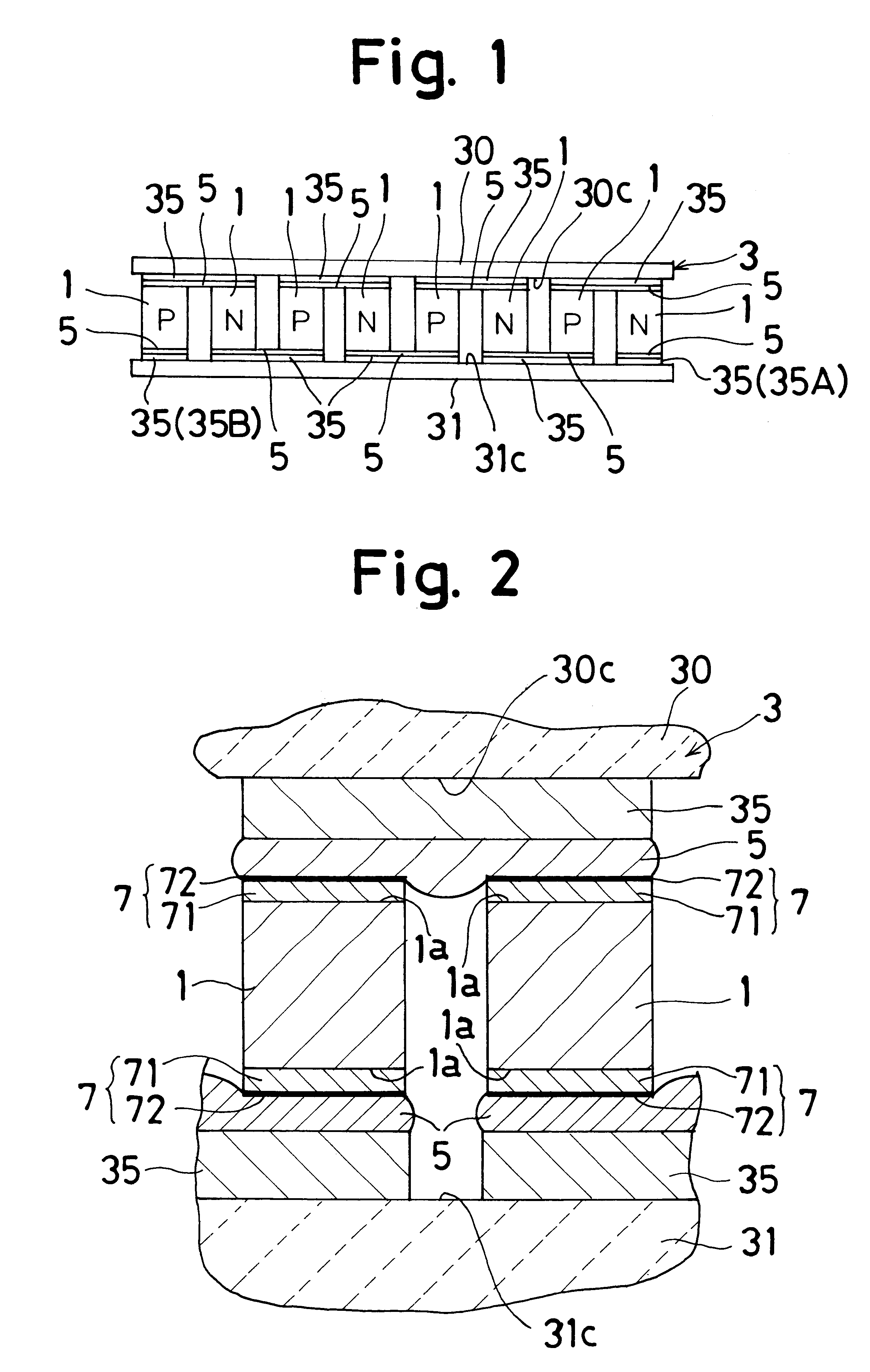 Thermoelectric device